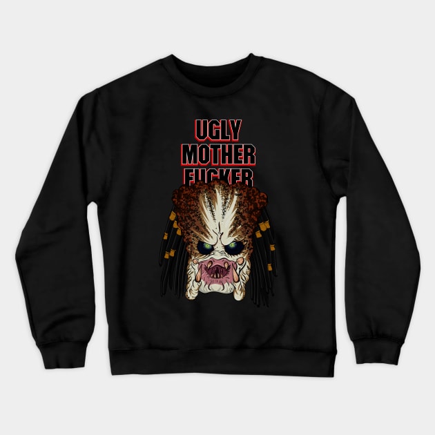 Predator ugly Crewneck Sweatshirt by wet_chicken_lip